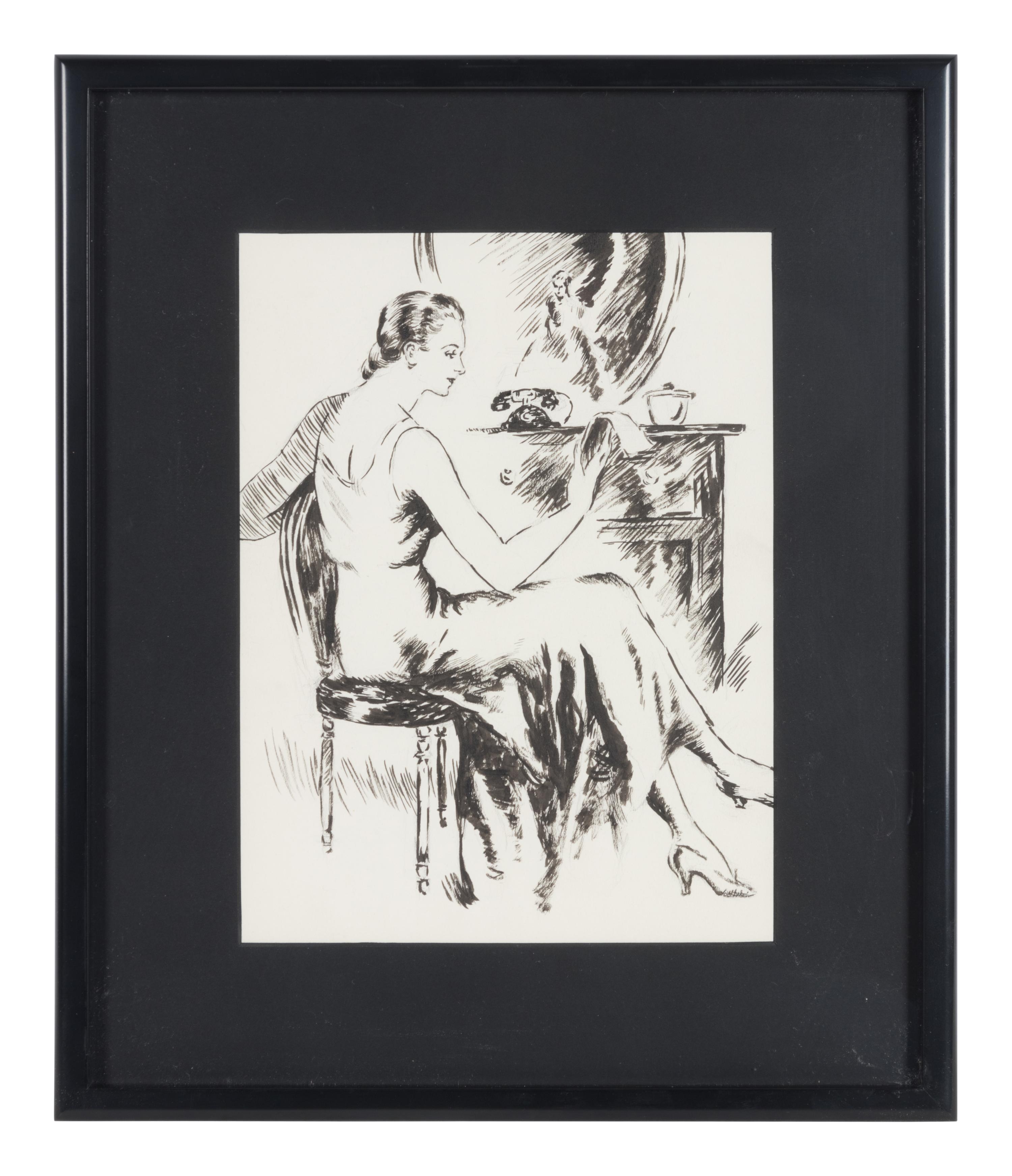 A Collection of Eight Costume Prints