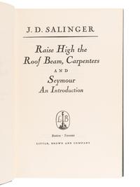 SALINGER, Jerome David (“J.D.”) (1919-2010). The Catcher in the Rye . Boston: Little, Brown and Company, 1951.