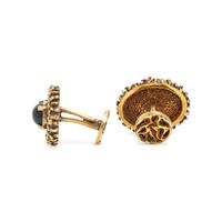 La Triomphe, Star Diopside and Yellow Gold Cufflinks