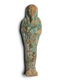 An Egyptian Faience Ushabti for "Sa-Iset"