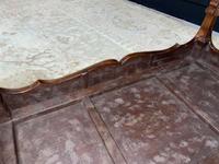 A Chinese Ming dynasty style carved hardwood low table 明式硬木矮方桌