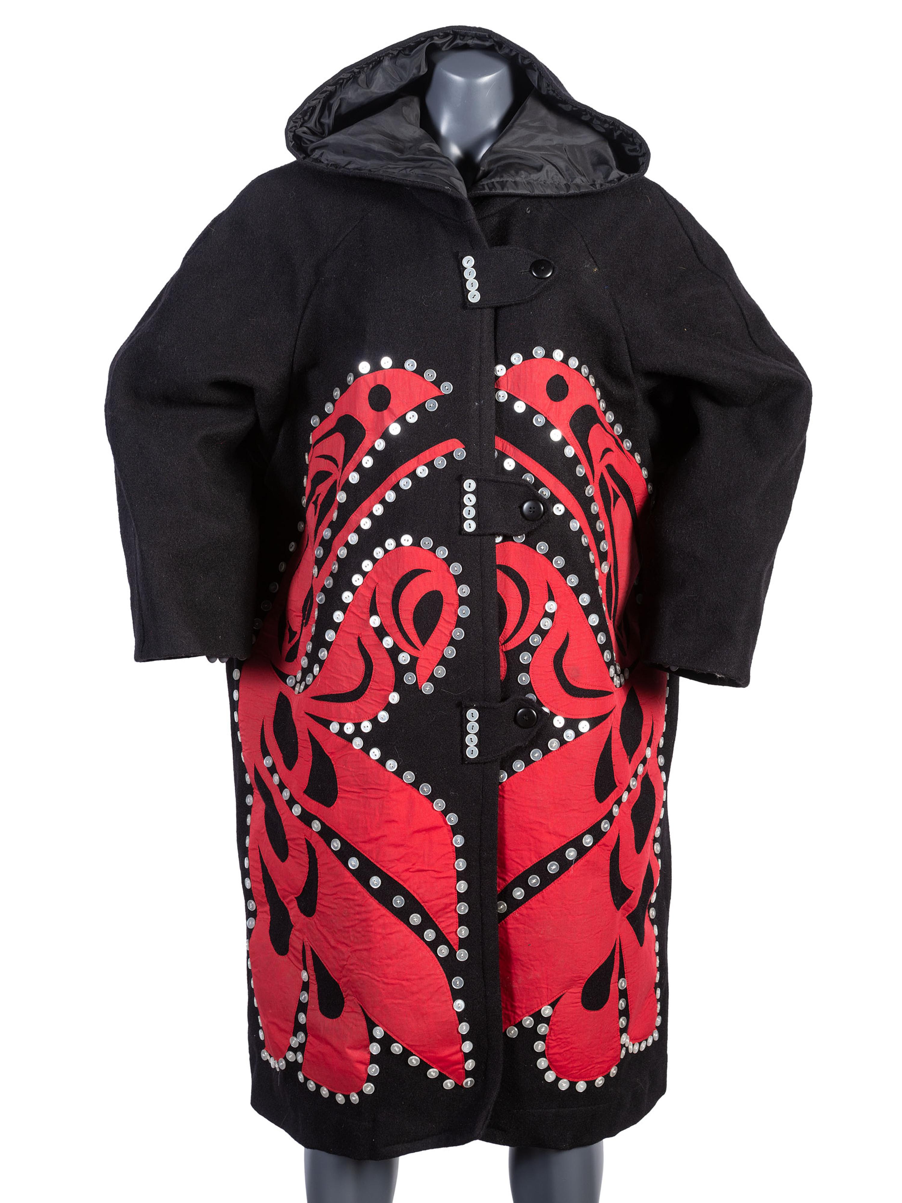Contemporary Haida Button Coat