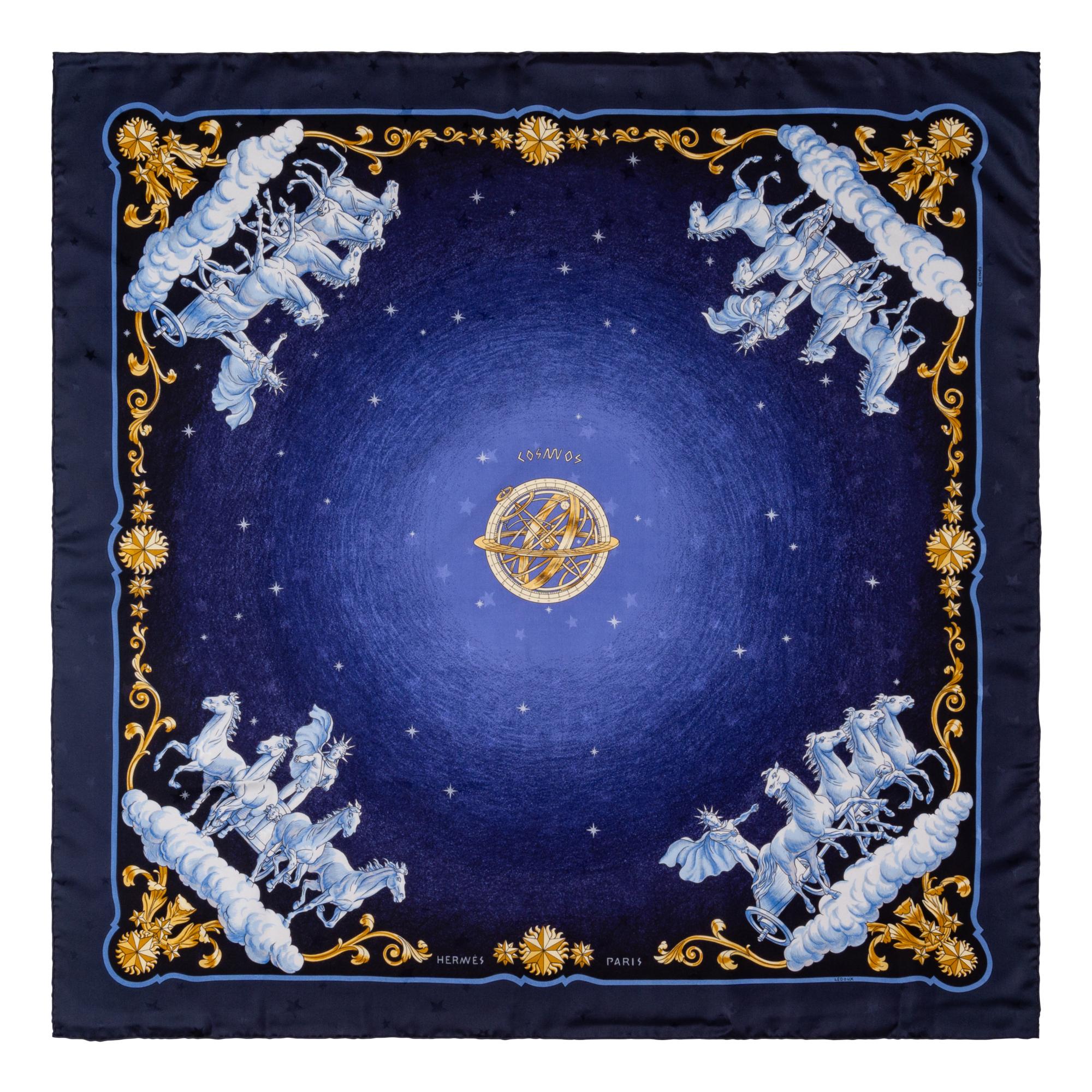 A Group of Three Hermès Scarves