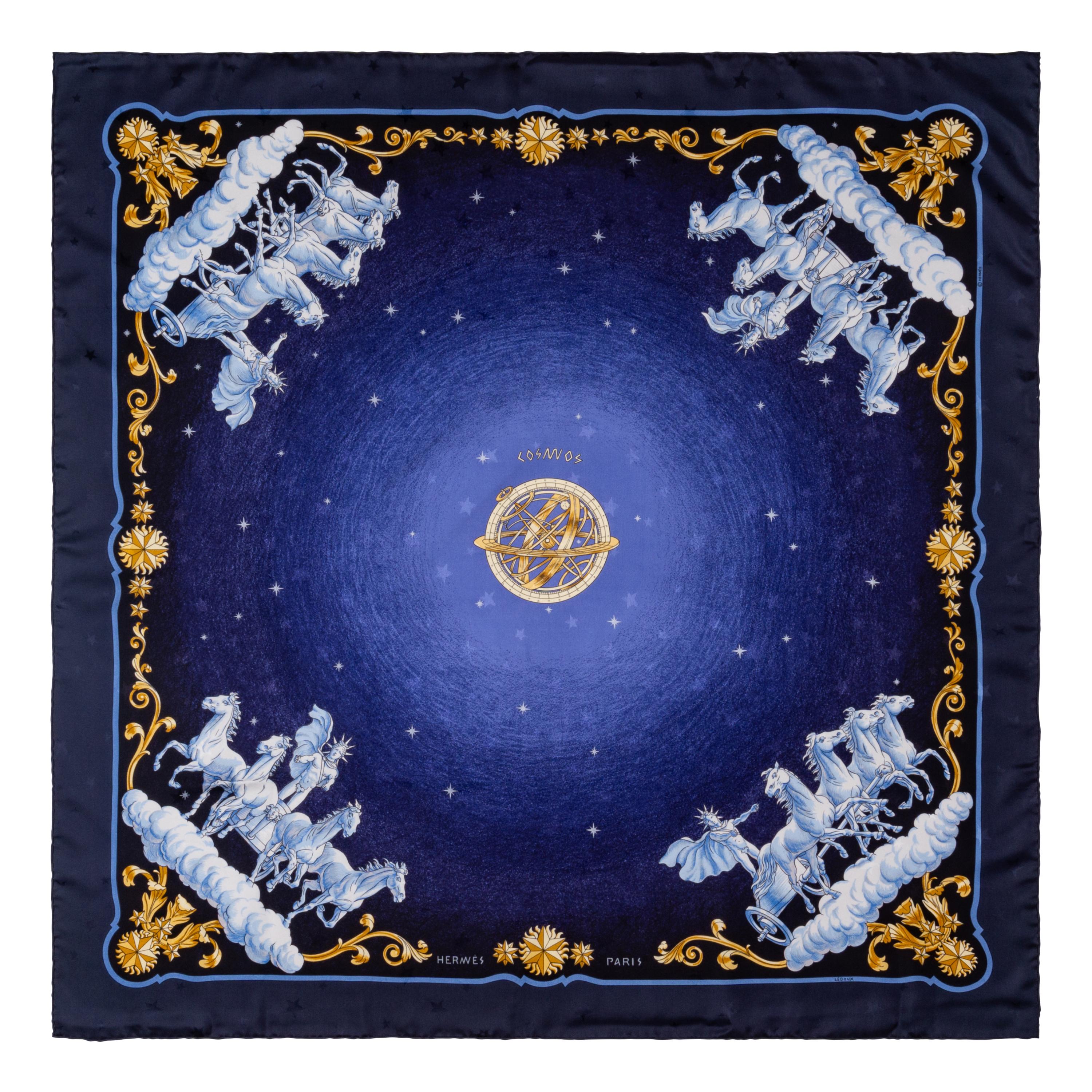 A Group of Three Hermès Scarves