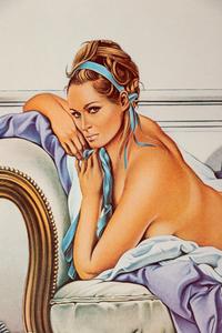 Mel Ramos ( complete portfolio of four prints with original cloth case)