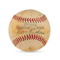 A 1937 Tulsa Oilers Team Signed Autograph Baseball