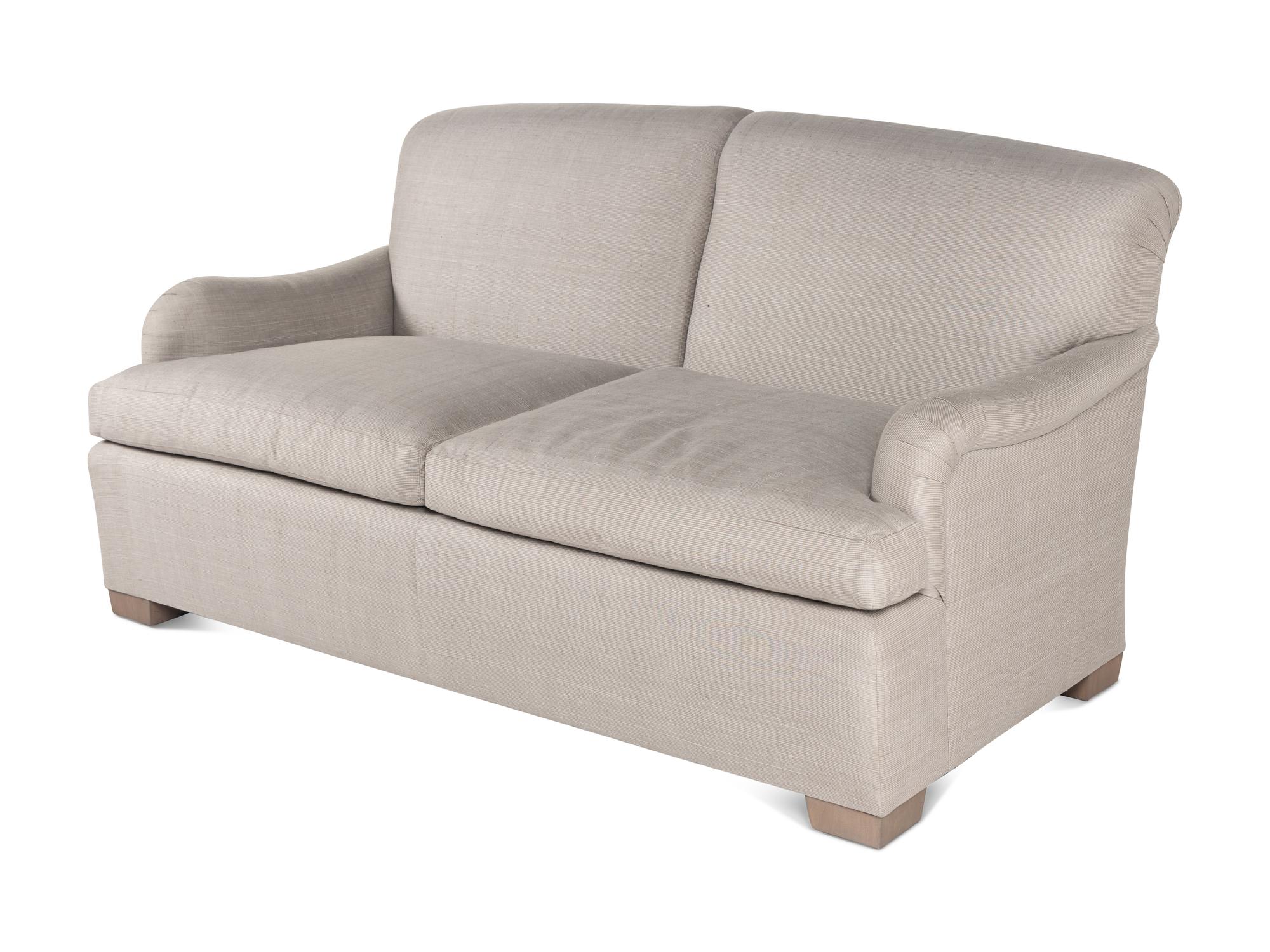 A Custom Bridgewater Style Two-Seat Sofa