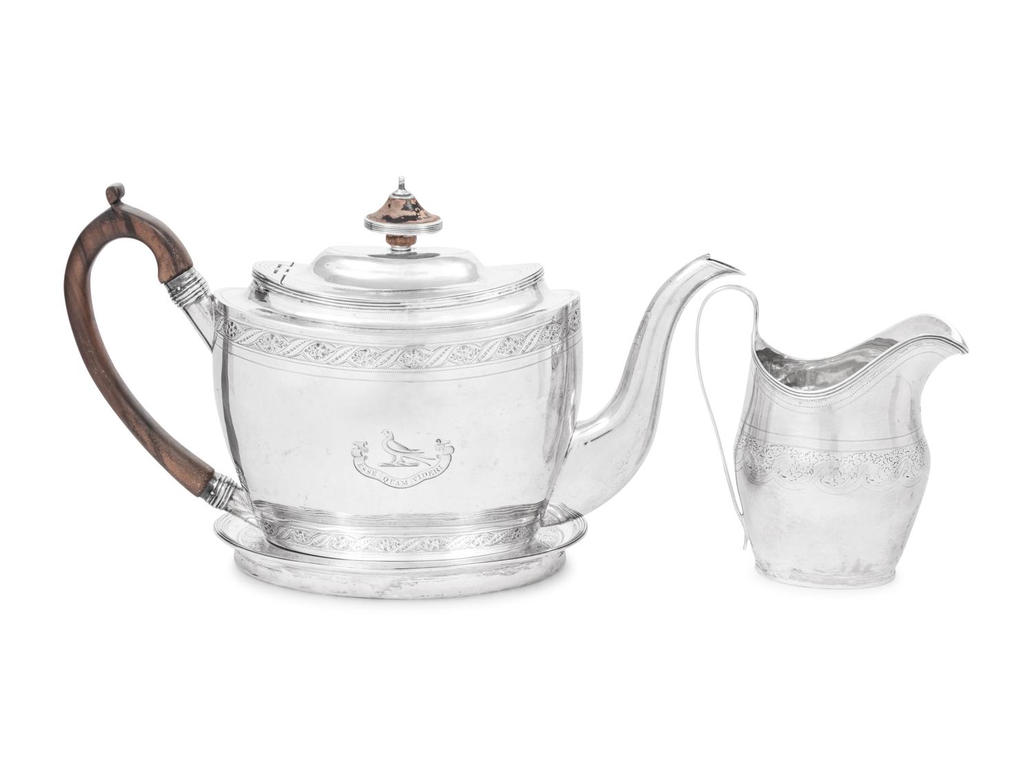 Three George III Silver Table Articles