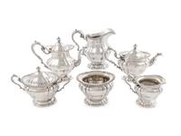 An American Silver Six-Piece Tea and Coffee Service