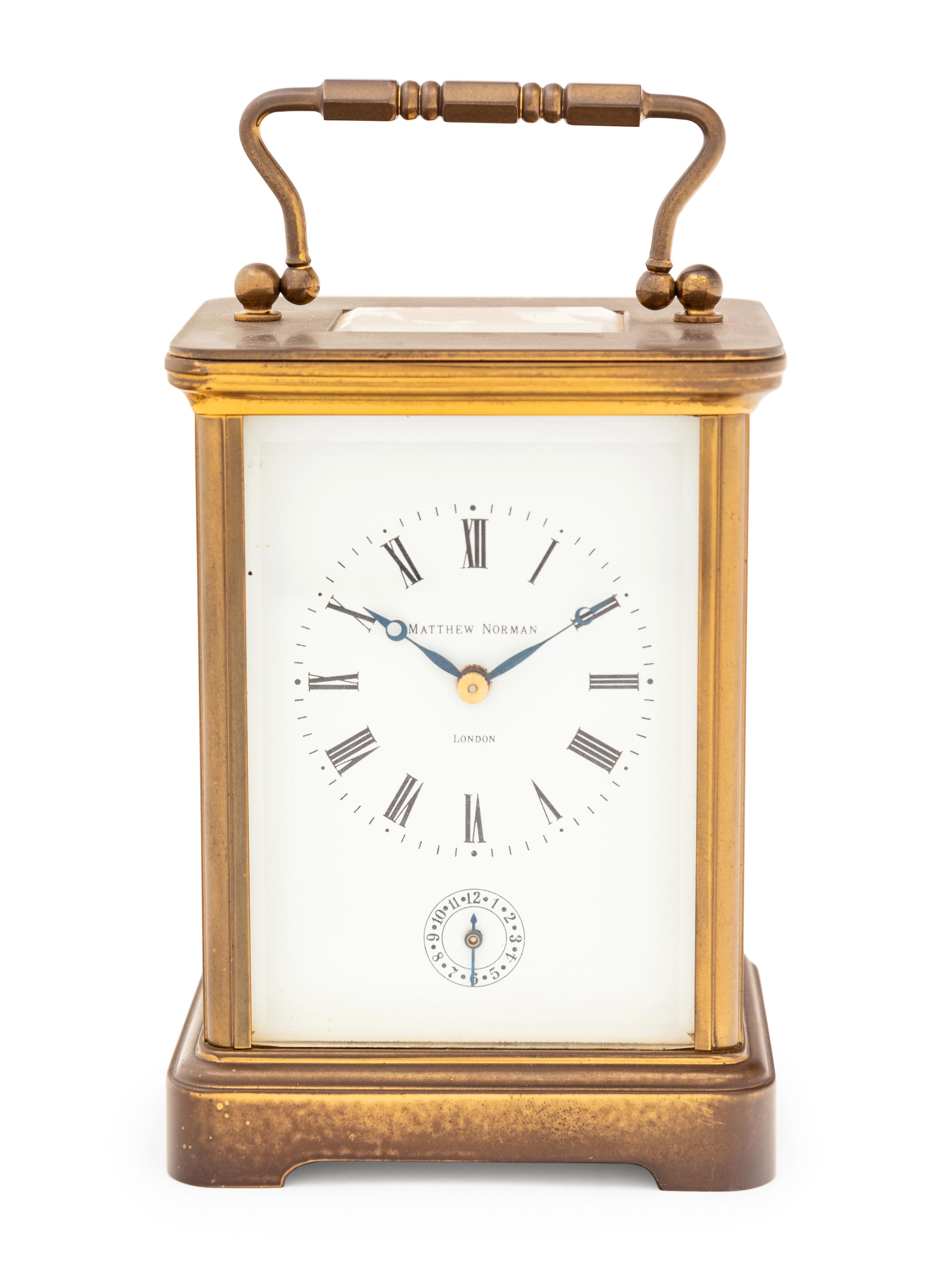 A Matthew Norman Carriage Clock