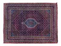 An Indo-Bidjar Wool Rug 11 feet 7 inches x 8 feet 10 inches.