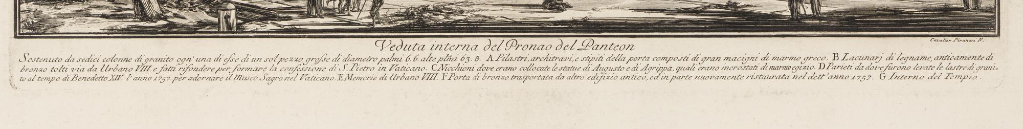 Six Piranesi Prints