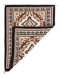 Josephine Curley (Dine, b.1930, act. 1939-present) Navajo Two Grey Hills Weaving / Rug