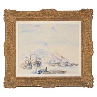 Raoul Dufy (French, 1877-1953) — Vue de Naples , 1920s