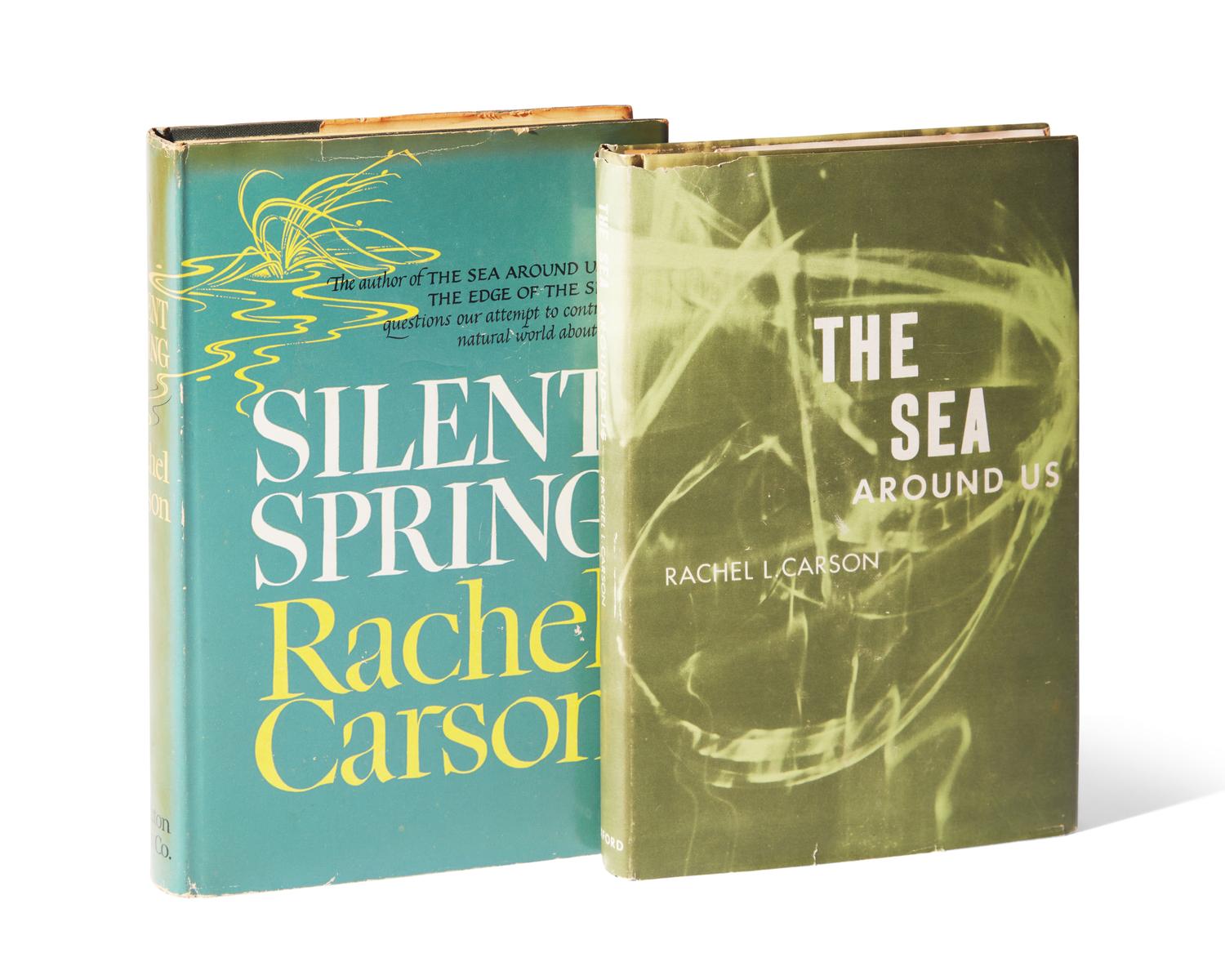 [Literature] Carson, Rachel. Group of 2 First Editions