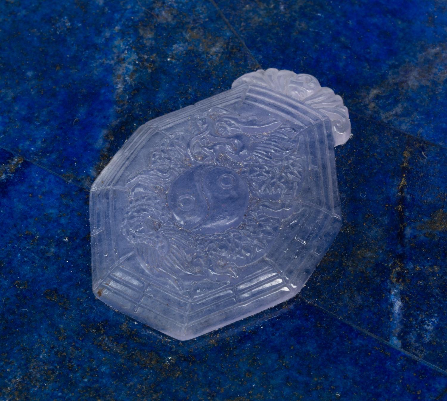 Four Lapis Lazuli Table Boxes