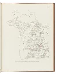 HINSDALE, Wilbert B. (1851-1944). Archaeological Atlas of Michigan . Ann Arbor: University of Michigan Press, 1931.