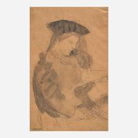 Gwen John (British, 1876–1939) Study of a Girl Reading