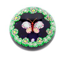 Paul Yasart, (Spanish, 1904-1991), Paperweight with Butterfly Motif