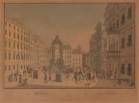 A Set of Three Austrian Hand Colored Engravings (19th Century)