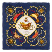 Hermès, Four Silk Scarves 90