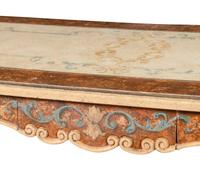 An Italian Faux-Bois and Painted Desk