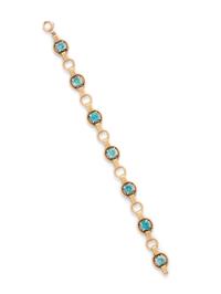 RETRO, BLUE ZIRCON BRACELET