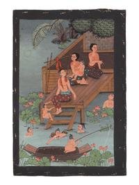 Four Persian Painted Manuscripts