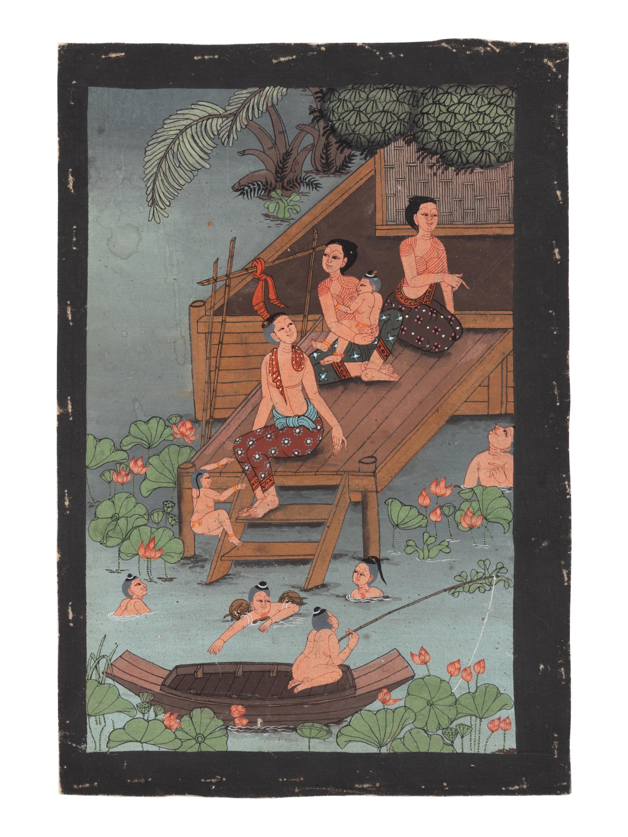 Four Persian Painted Manuscripts