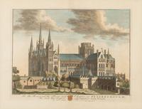 A Collection of Eighteen Hand-Colored Engravings Depicting Views of European Capitals and Famous Buildings