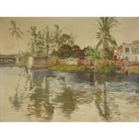 GIULIO ARISTIDE SARTORIO (ITALIAN 1860-1932) "BRASILE"