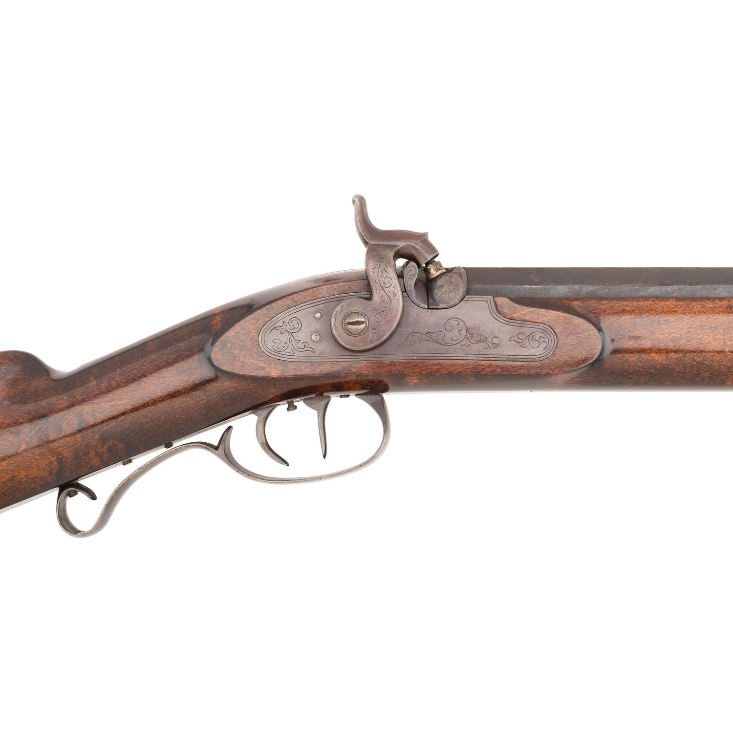 Fully Restored St. Louis Plains Rifle by F. Lunsman