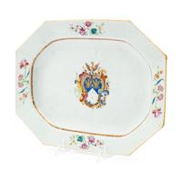 A Chinese Export Porcelain Platter