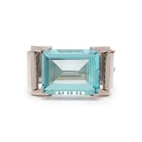 CARTIER, LONDON, RETRO, AQUAMARINE BANGLE BRACELET