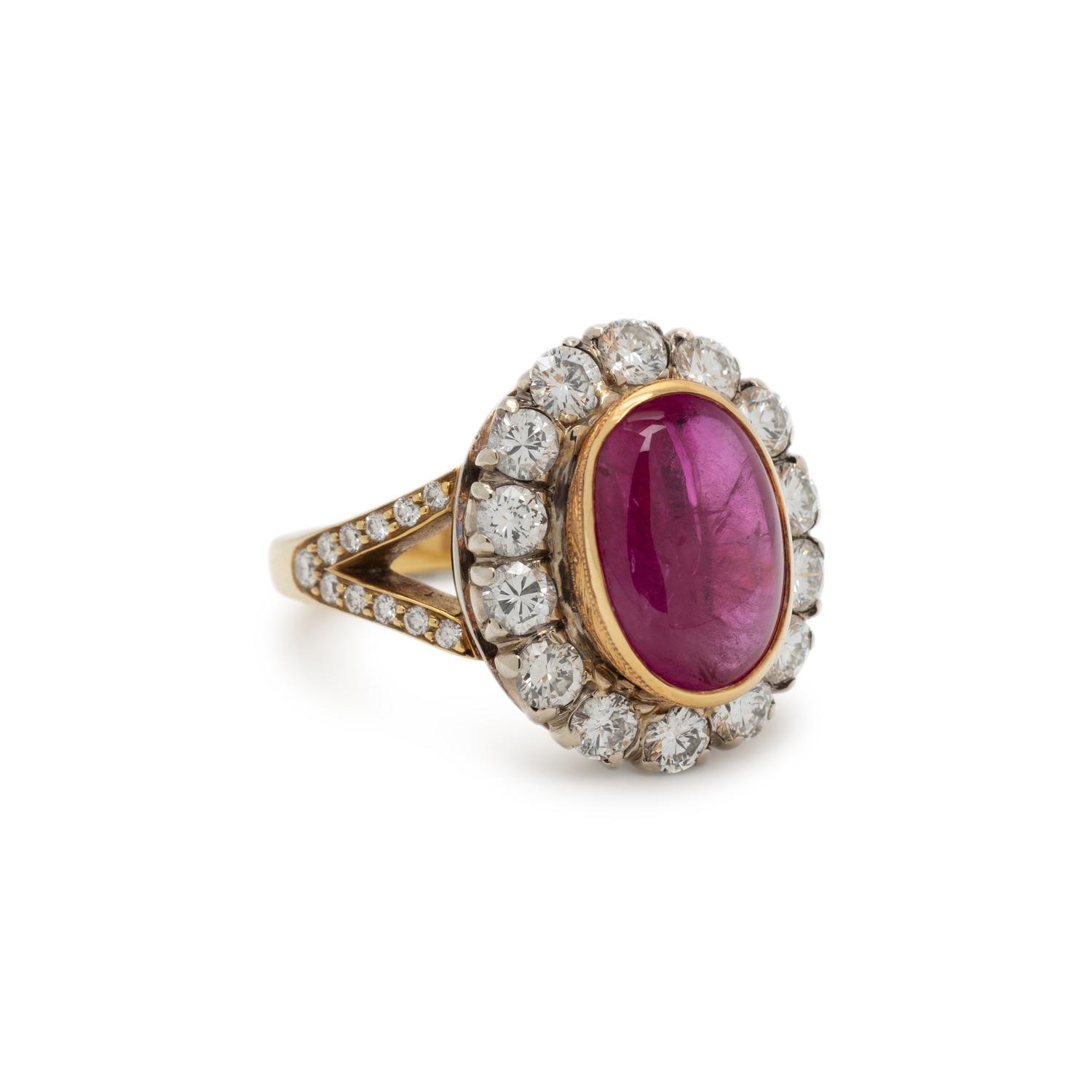 RUBY AND DIAMOND RING