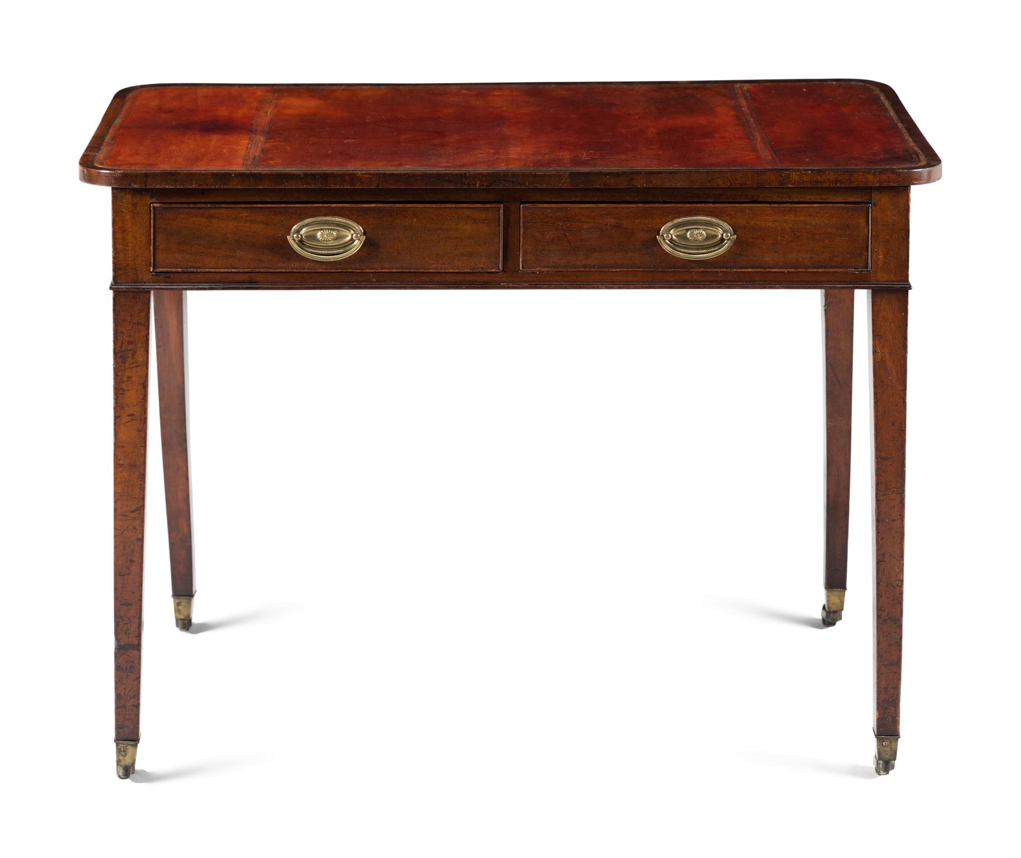 A George III Mahogany Writing Table