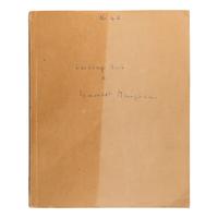 Maugham, W. Somerset (1874-1965). Mimeograph typescript for "Looking Back." London: Beaverbrook Newspapers Ltd., 1962.
