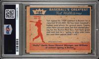 A 1959 Fleer Ted Williams Ted Signs For 1959 Baseball Card No. 68 (PSA 5 EX)