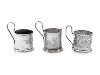 A Group of Three Russian Zarfs