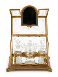 A French Gilt Bronze Cave à Liqueur