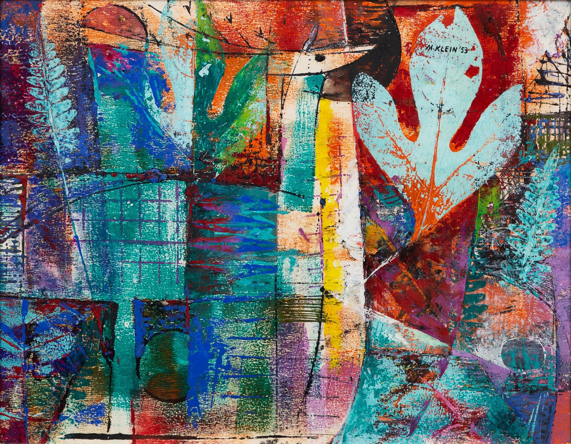Medard Klein, (American, 1905-2002), Idyll, 1953