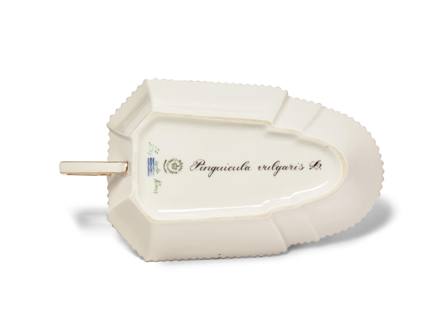 A Royal Copenhagen Flora Danica Porcelain Pickle Dish