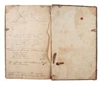 [KENTUCKY - MAMMOTH CAVE]. CROGHAN, John (1790-1849). Mammoth Cave Acct. Book. Manuscript ledger. Mammoth Cave, KY, 20 May 1846-16 June 1848.