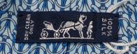 A Group of Three Hermes Silk Ties, 3.15" wide.
