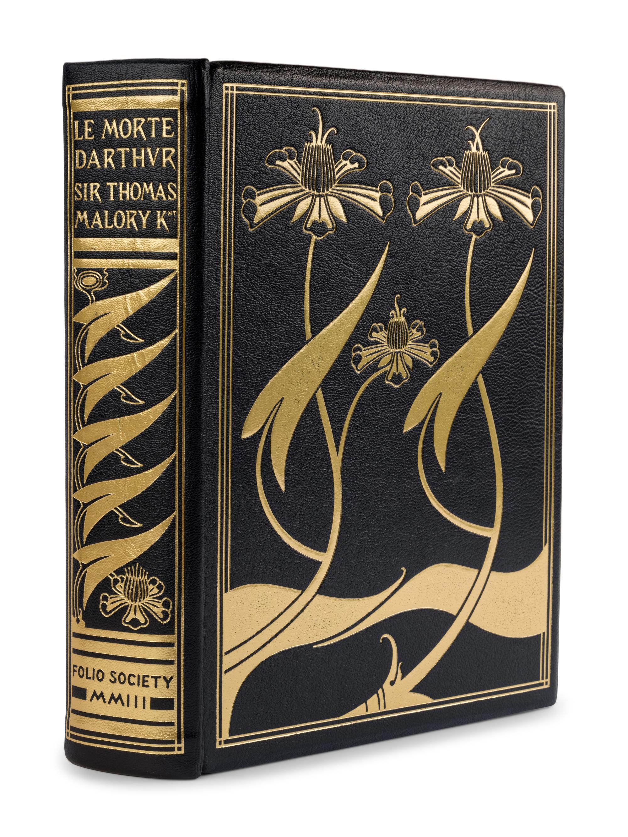 [BEARDSLEY, Aubrey Vincent (1872-1898), Illustrator]. MALORY, Sir Thomas (fl. 1470). [ Le Morte Darthur ]. The Birth Life and Acts of King Arthur of His Noble Knights of the Round Table … With Many Original Designs by Aubrey Beardsley . London: The Folio Society, 2003.
