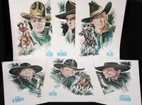 John Ford's Cowboy Kings of Western Fame: The Famous Western Stars Series, Portfolio 242/500