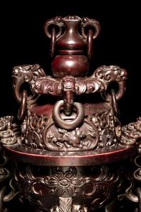 A Chinese Hardstone Tripod Incense Burner