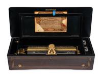 A Zither Automatique Mandoline Expressive Music Box