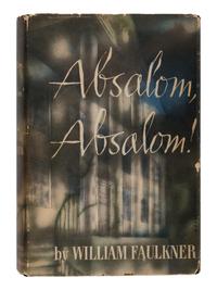 FAULKNER, William (1897-1962). Absalom, Absalom! New York: Random House, 1936.