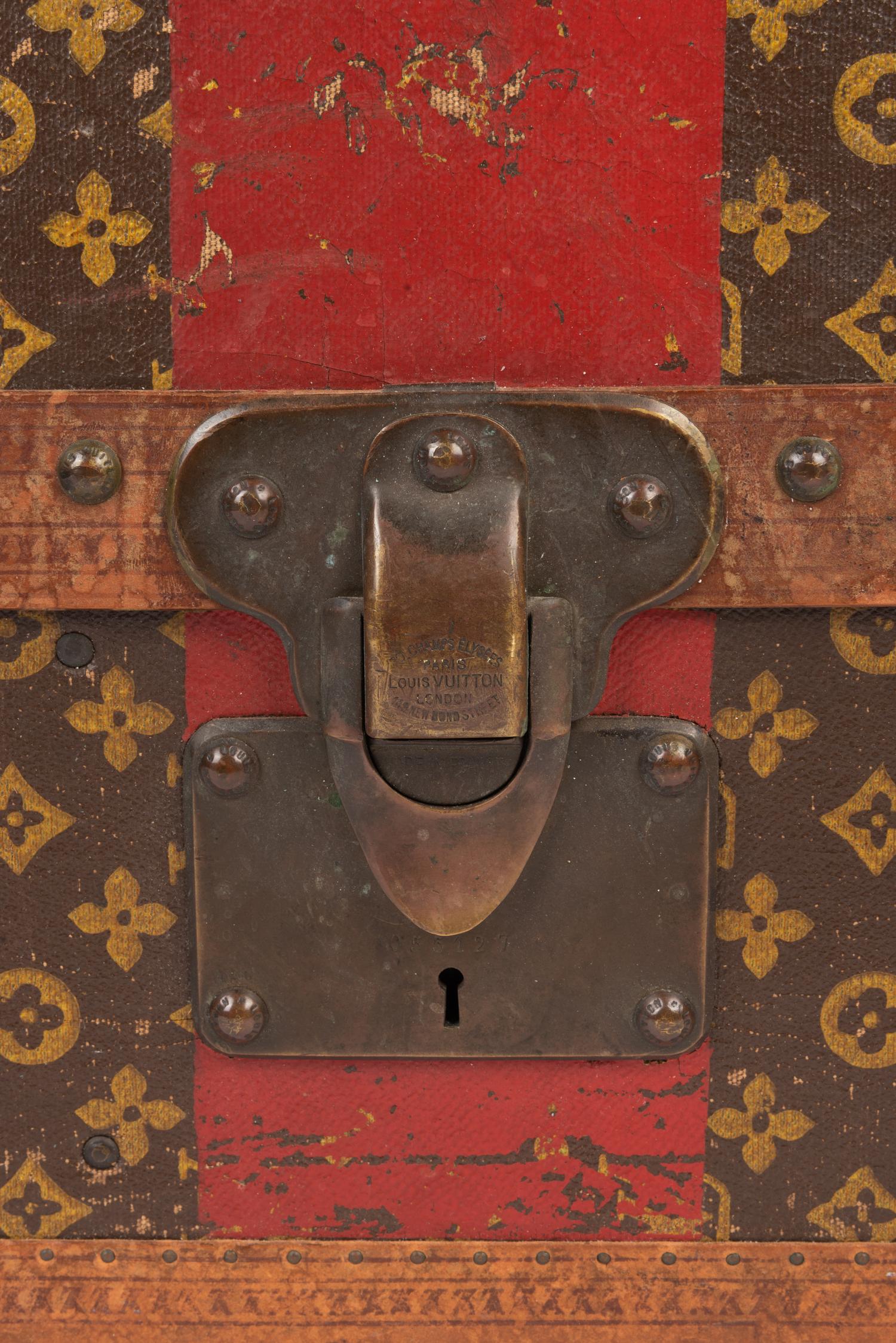 Louis Vuitton Wadrobe Steamer Trunk, Early 20th Century